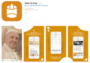 Pope's app connects world through prayer