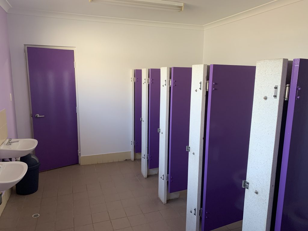 Toilet Block Refurbishment Work Completed