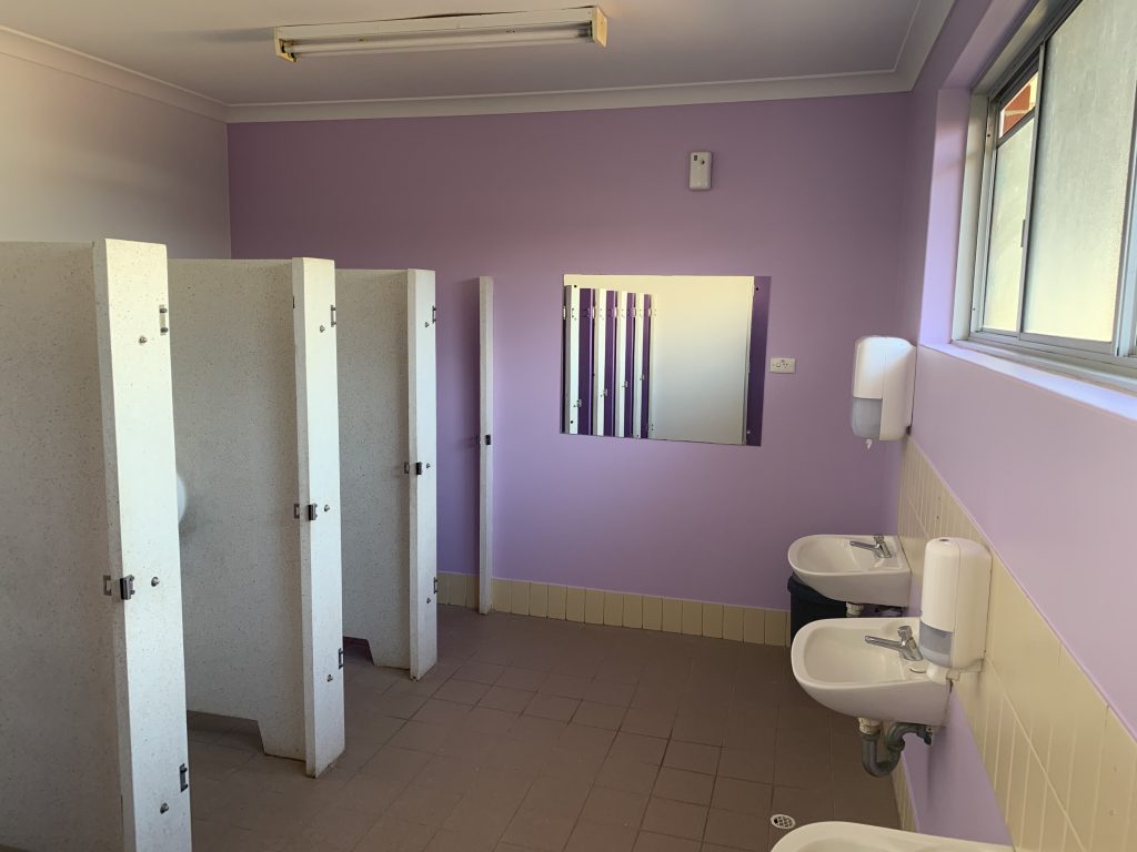 Toilet Block Refurbishment Work Completed