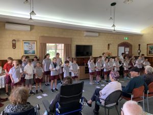 St Dominic’s School Choir Aged Care Home Visit