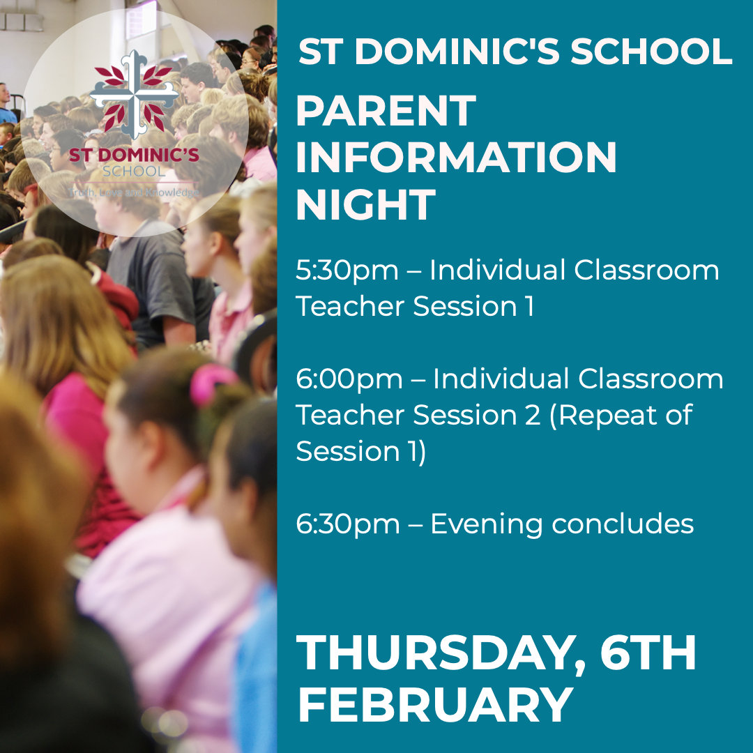 Pre Primary to Year 6 Parent Information Night