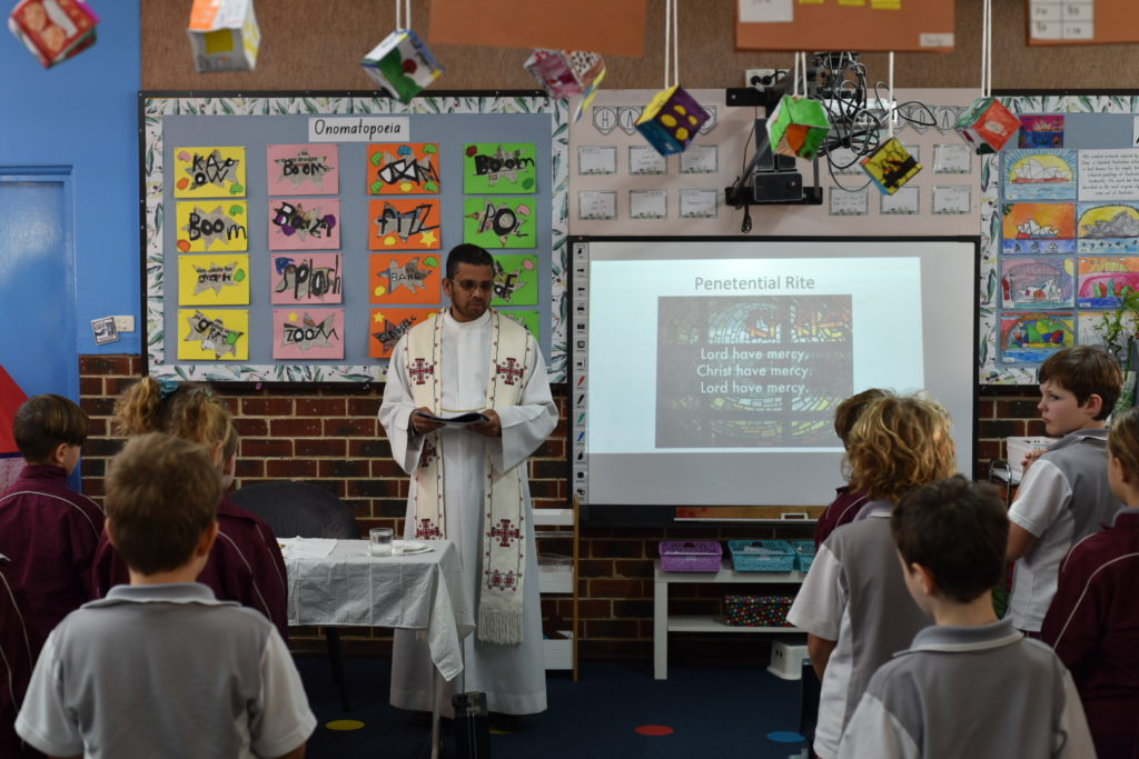 Year 3 and Year 4 Class Mass