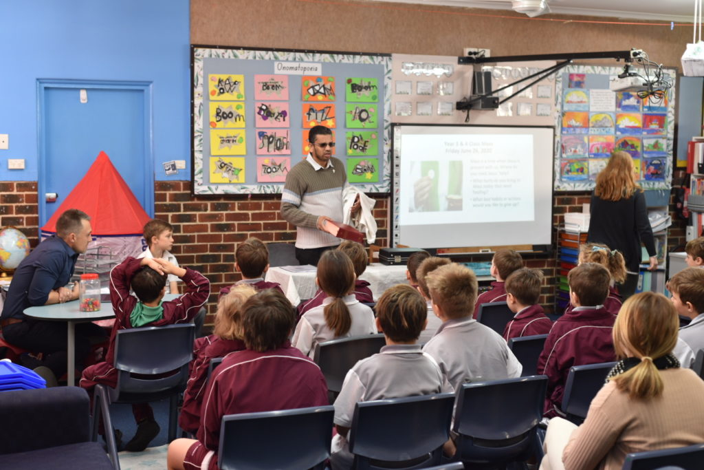 Year 3 and Year 4 Class Mass