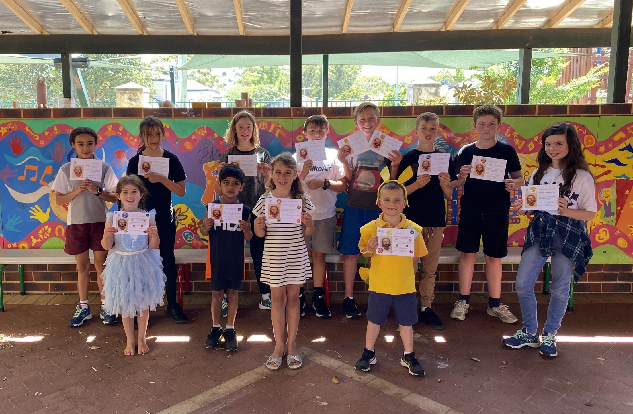 MJR Spirit of Jesus Award Winners – Term 4 Week 2