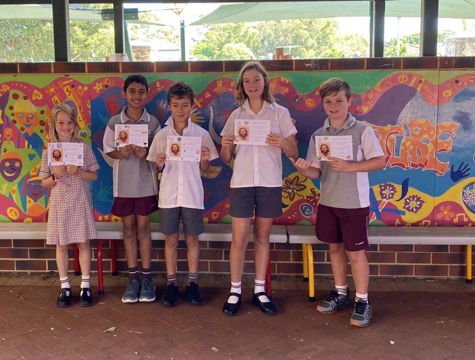 MJR Spirit of Jesus Award Winners – Term 4 Week 7