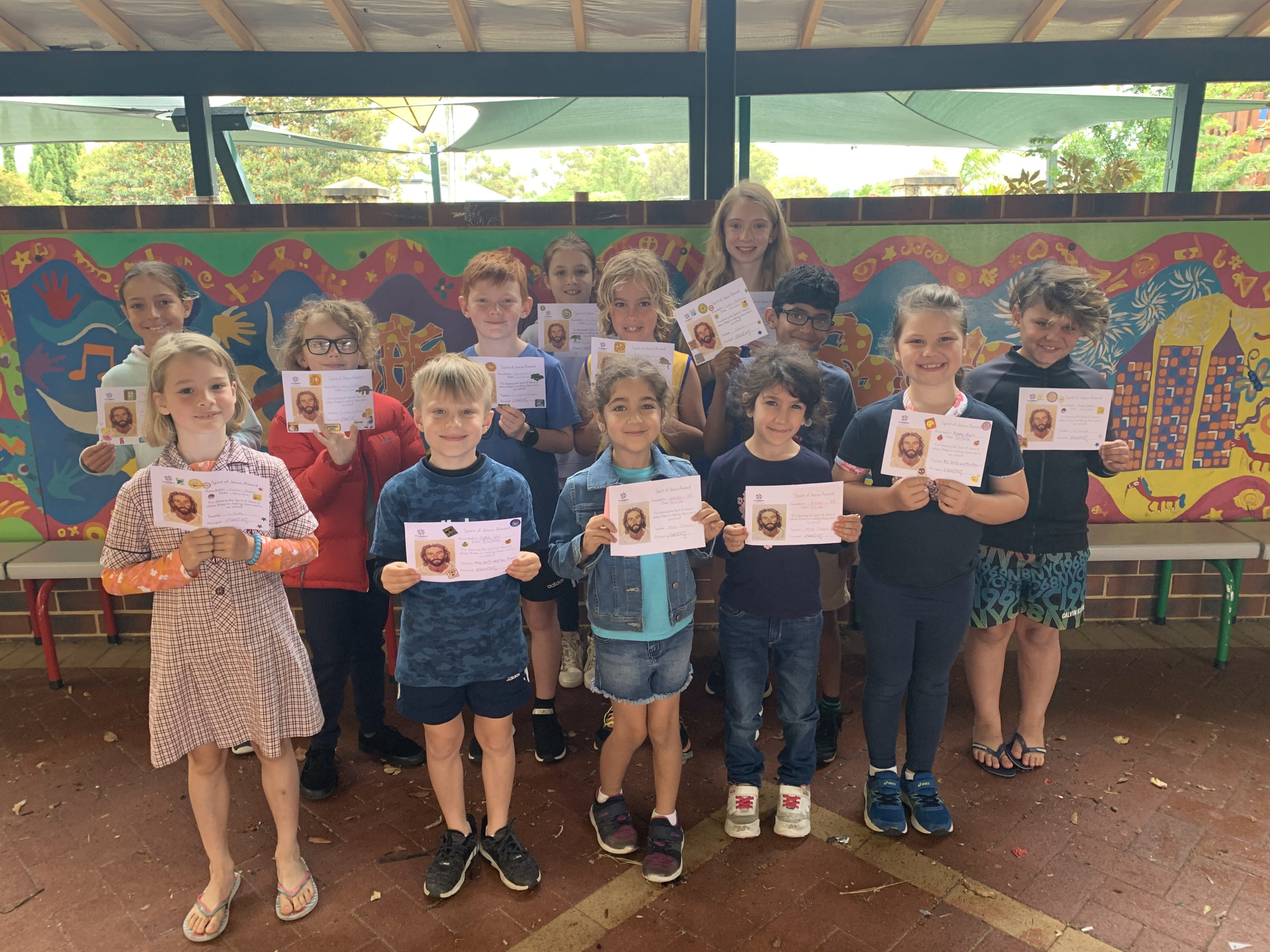 MJR Spirit of Jesus Award Winners – Term 4 Week 5