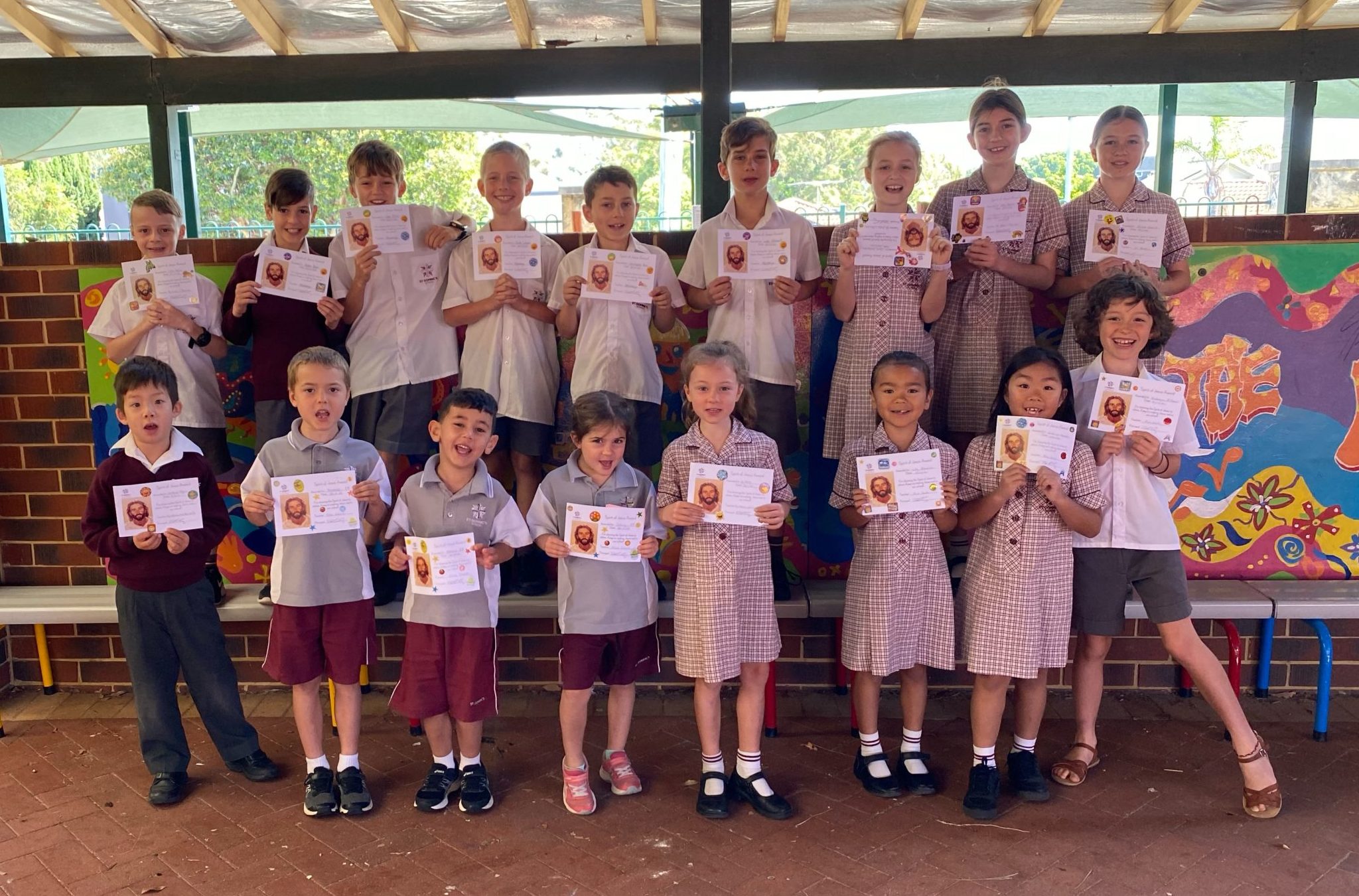 MJR Spirit of Jesus Award Winners – Term 4 Week 8