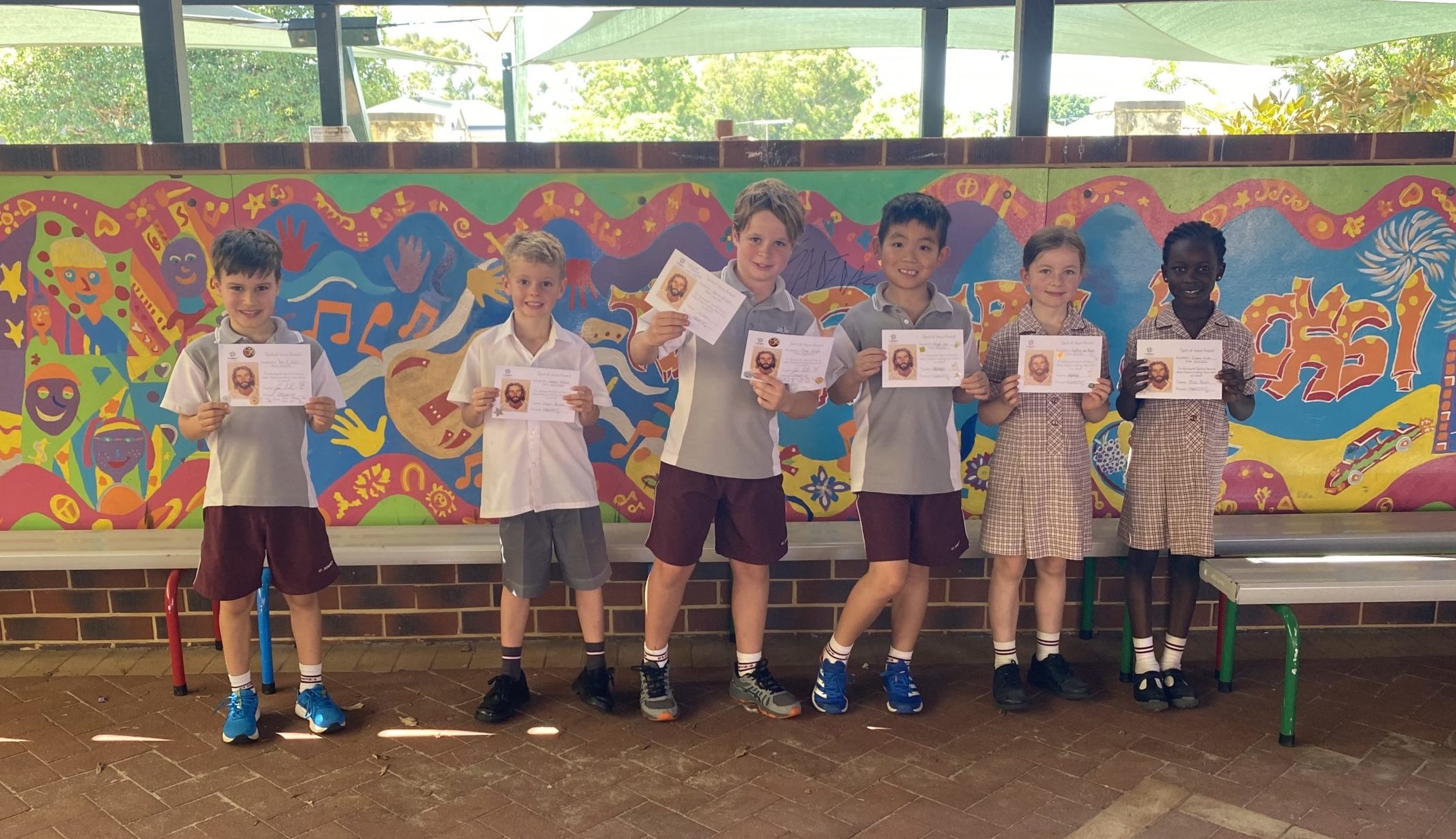 2021 MJR Spirit of Jesus Award Winners – Term 1 Week 2