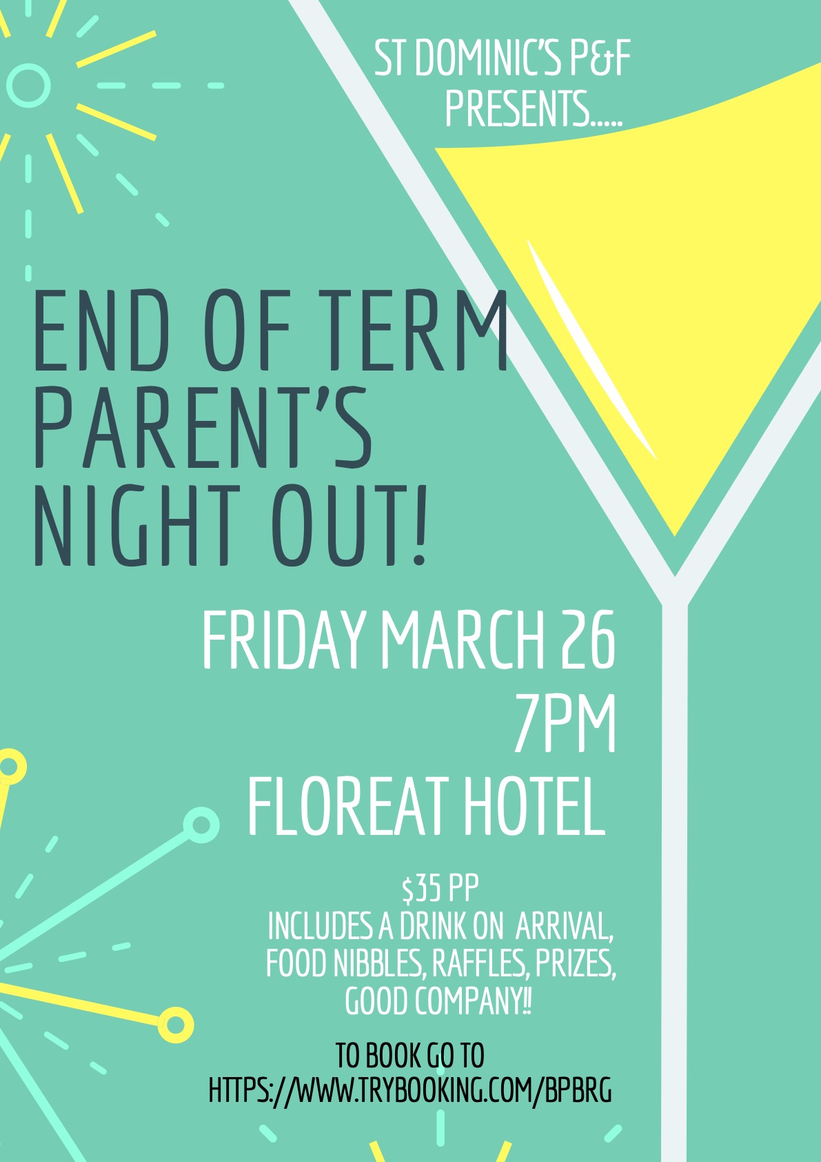 Parent's Night Out - Friday, 26th March