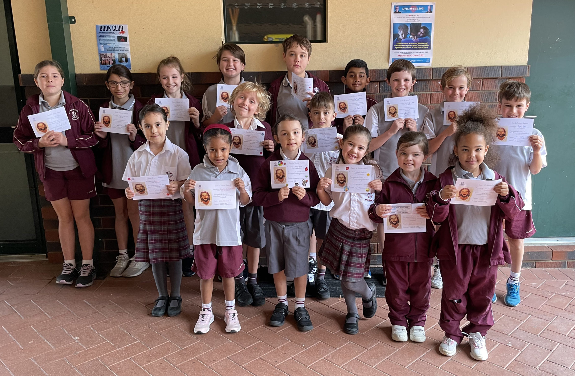 Making Jesus Real (MJR) at St Dominic's - Spirit of Jesus Award Winners Term 3 Week 7