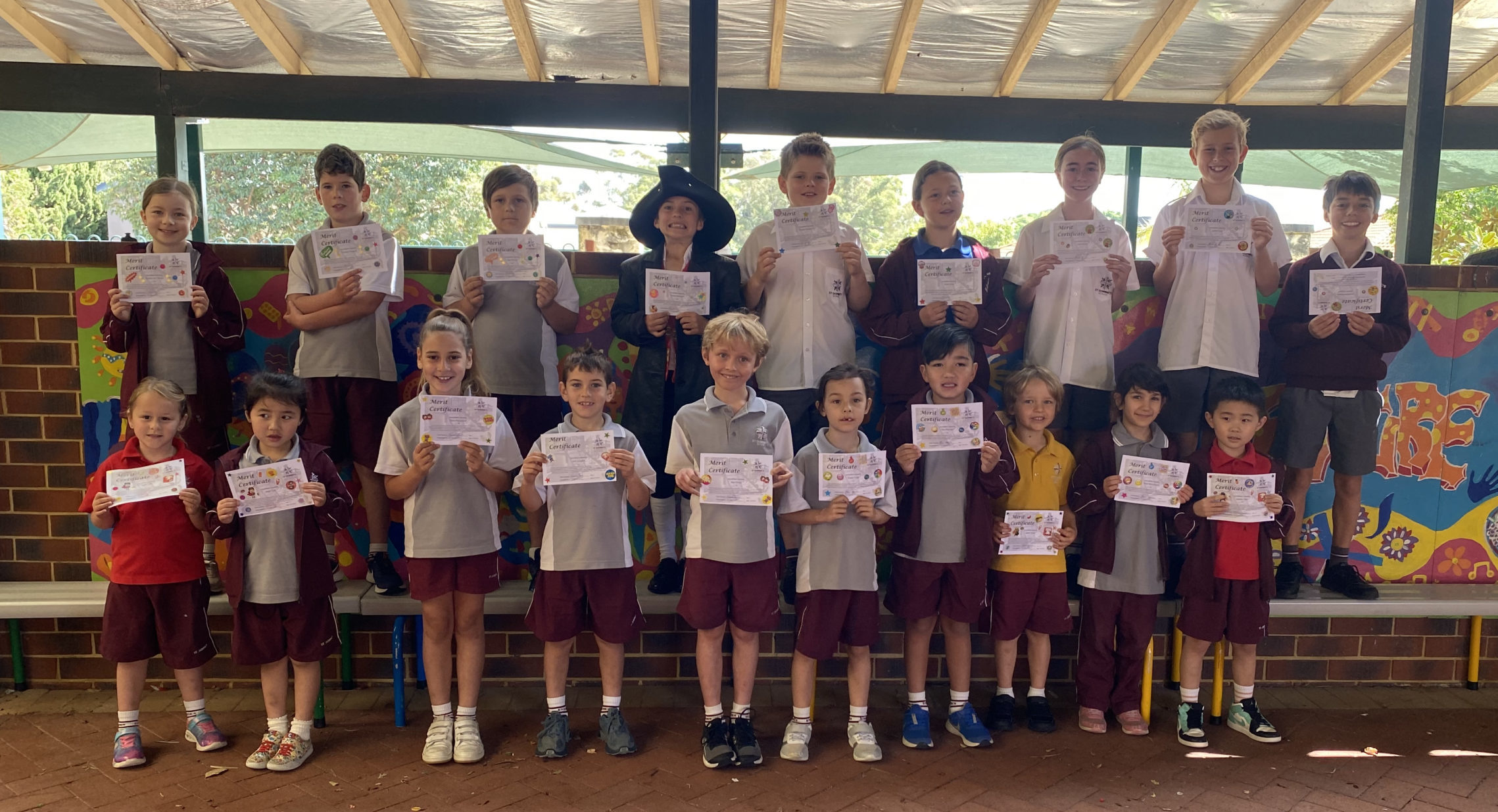 2021 Year 4 Assembly and Merit Award Winners