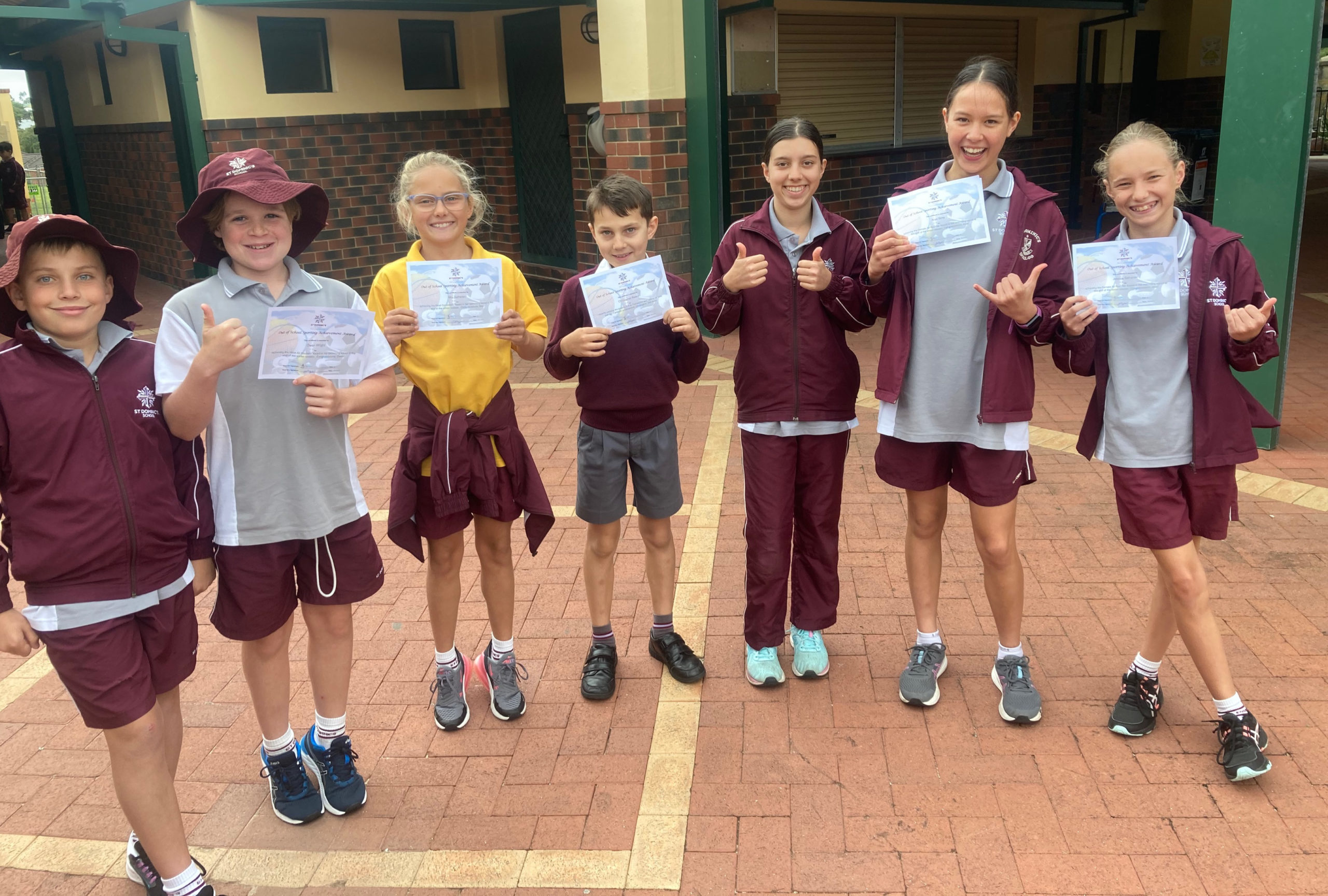 Year 6 Student Leadership Team Update (Out of School Achievement Awards)