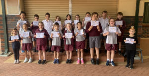2021 Pre Primary Assembly and Merit Award Winners