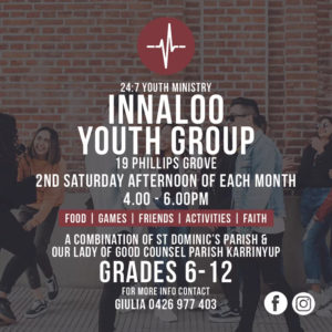 24:7 Innaloo & Karrinyup Youth Group Update