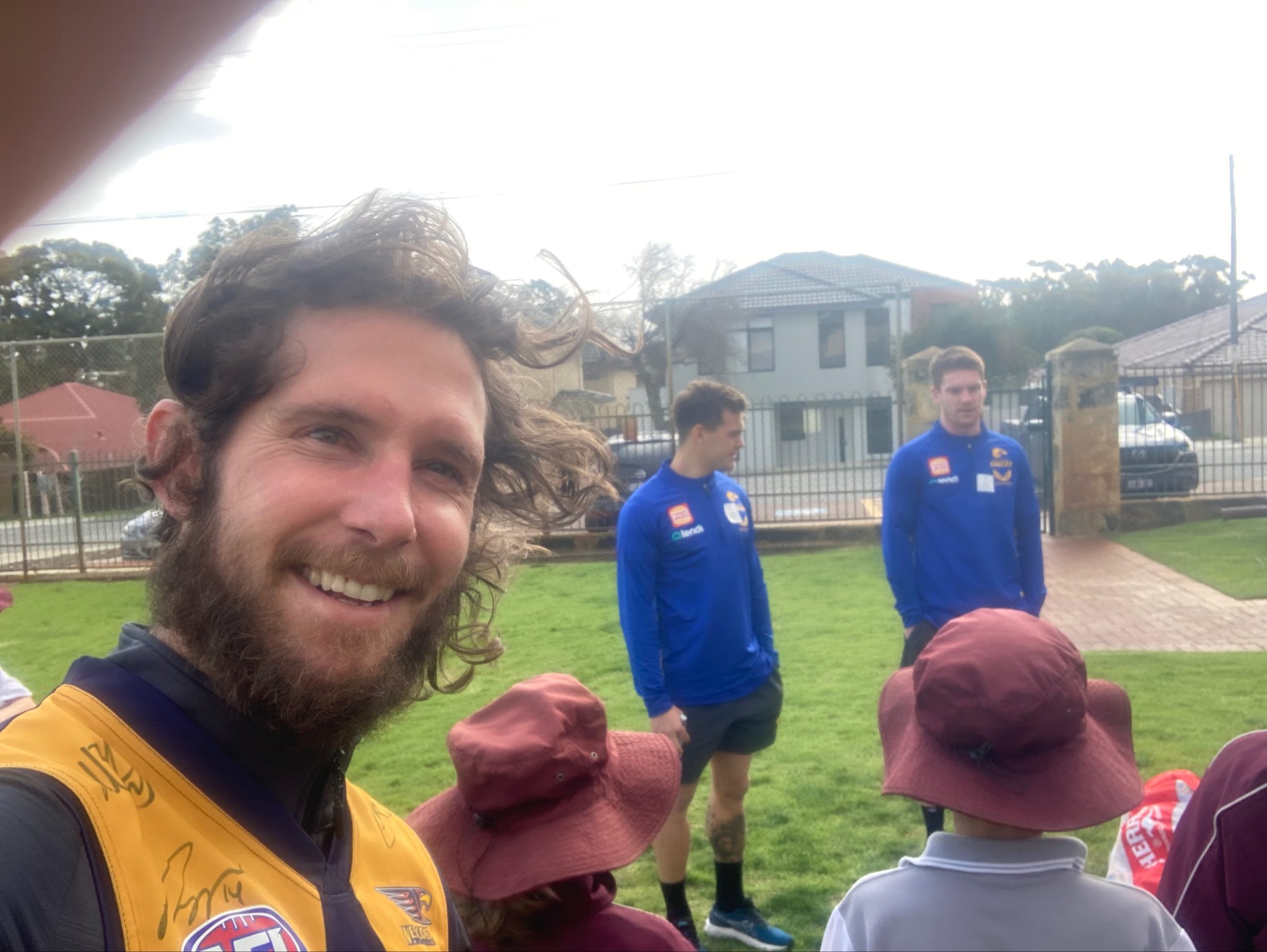 Year 5 and 6 West Coast Eagle Players Visit Wrap up