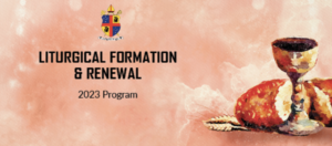 Liturgical Formation & Renewal Program - Launch [Introduction by Archbishop Timothy Costelloe SDB]