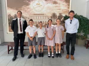 Year 6 Student Leadership Team Visit to Parliament