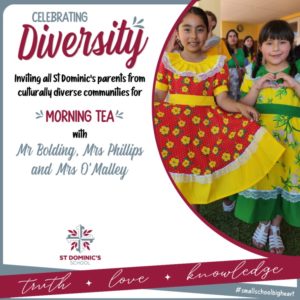Celebrating and Supporting Cultural Diversity Morning Tea - Wednesday 20th March