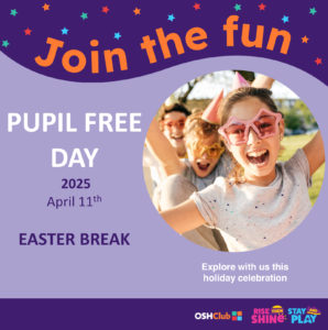 Pupil Free Days OSHClub Service - Friday 11th April & Monday 28th April