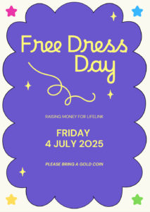 Free Dress Day For LifeLink - Friday 4th July