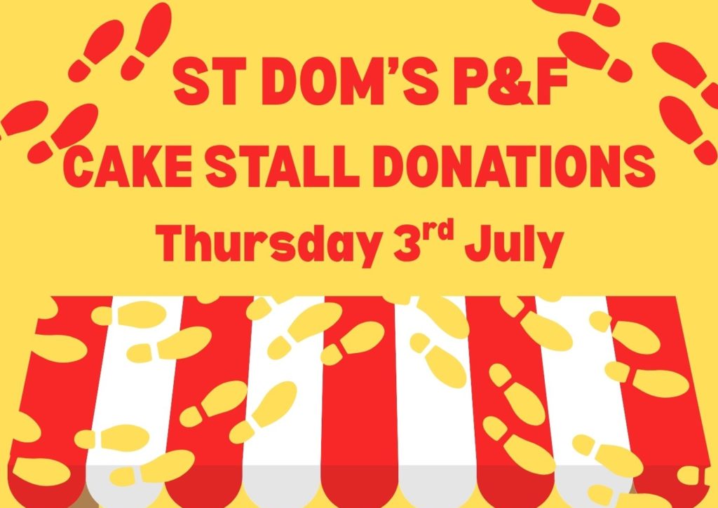 St Dominic’s P&F Footsteps Cake Stall - 1 St Dominic’s P&F Footsteps Cake Stall - 1
