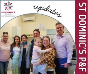 P&F Updates - Thank You From Outgoing P&F Chair