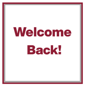 Welcome Back