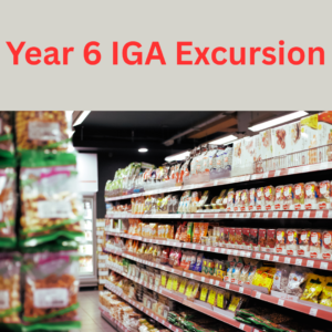 Year 6 Excursion to IGA - Thursday 21st August