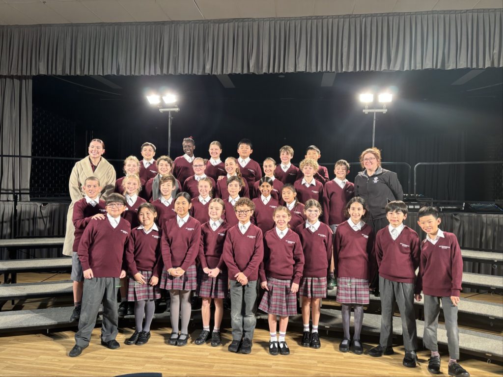 Year 5 and 6 Choral Speech at Performing Arts Festival
