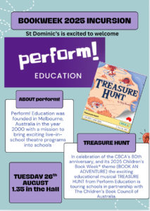 Kindy to Year 6 Book Week Incursion - Tuesday 26th August