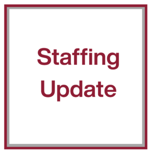 Year 3 Staffing Update