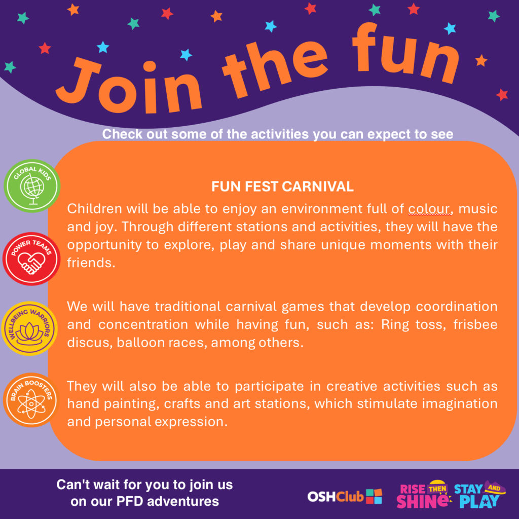 OSHClub News - Pupil Free Day Monday 13th October