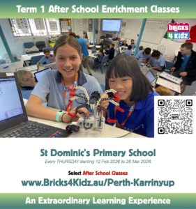 Extracurricular Bricks4Kidz Term 1 Classes at St Dominic’s