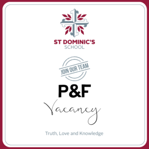 🌟 P&F Vacancy: Treasurer (2026) 🌟